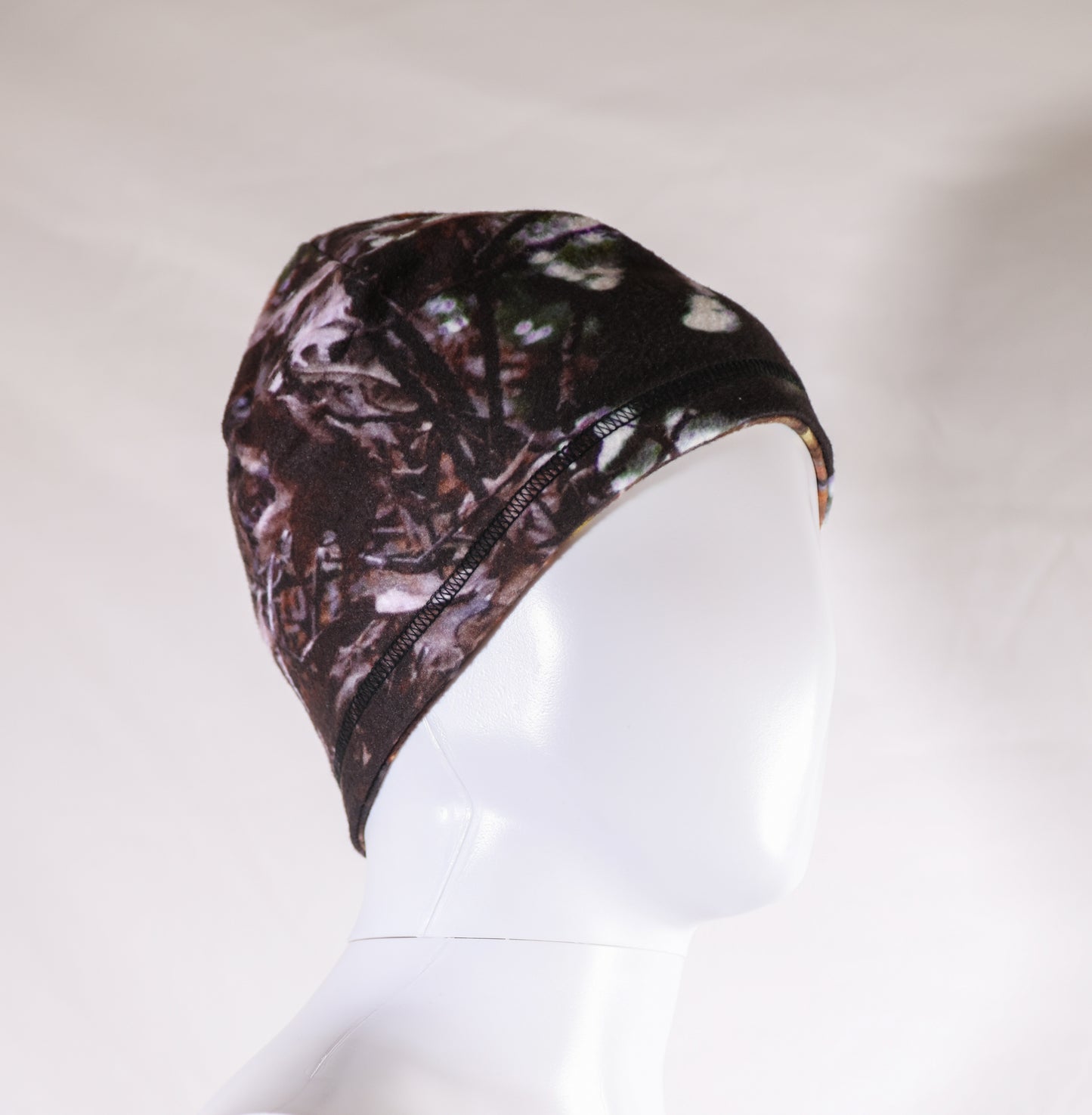 Vapor Reversible Fleece Beanie- Vapor-Striker Patterns