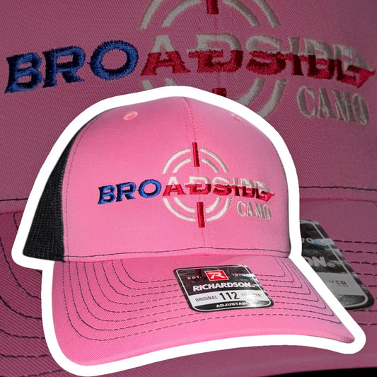Unisex Pink & Black Hat