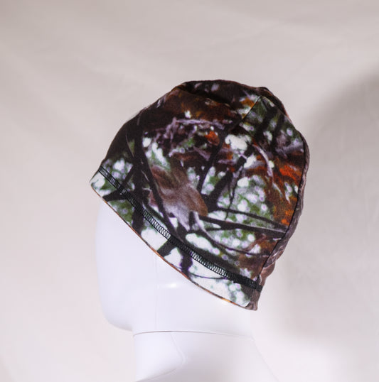 Vapor Reversible Fleece Beanie- Vapor-Striker Patterns