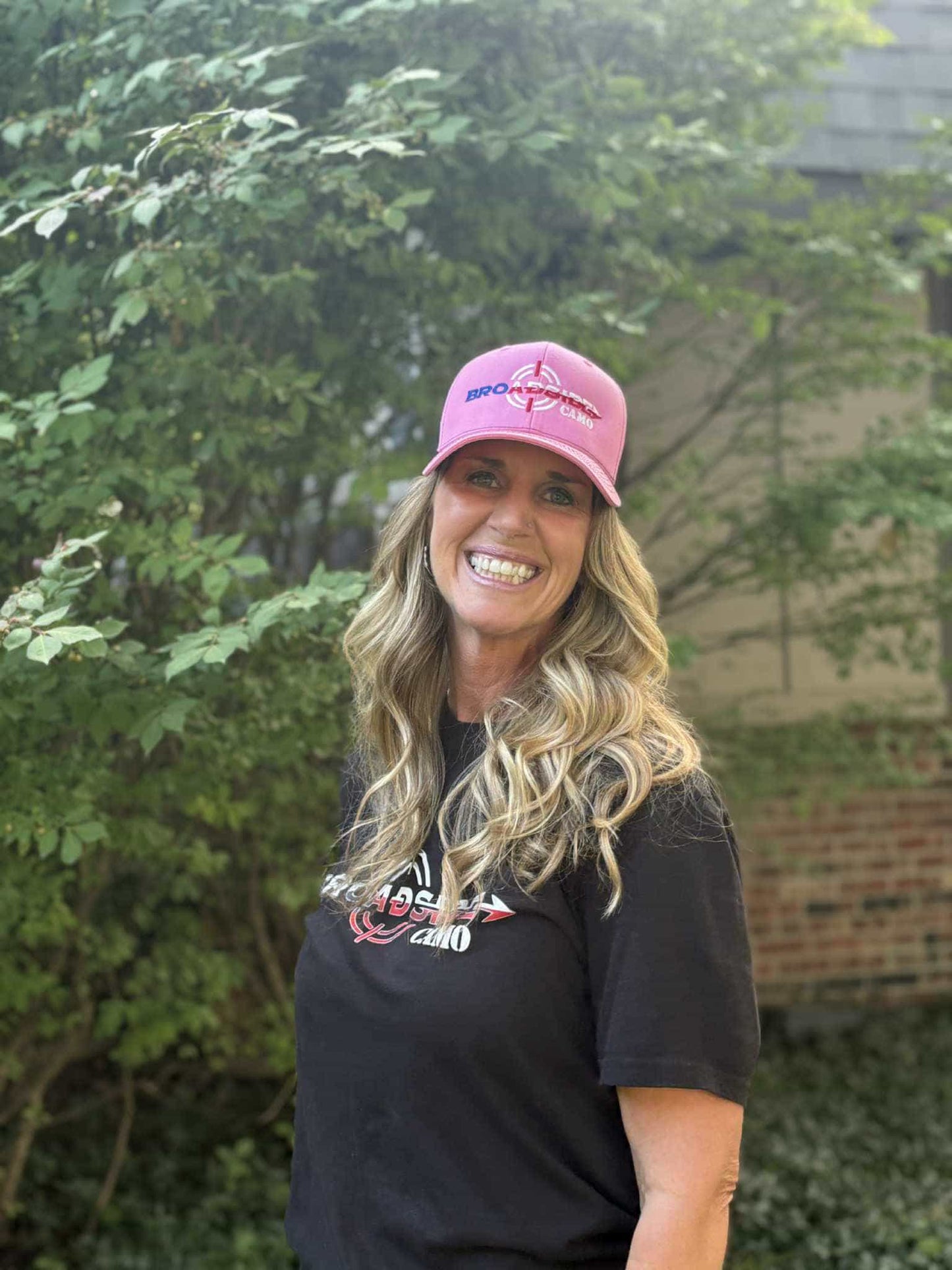 Unisex Pink & Black Hat